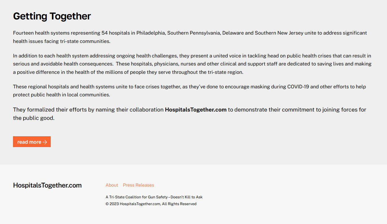 Hospitals Together Hospitals Together