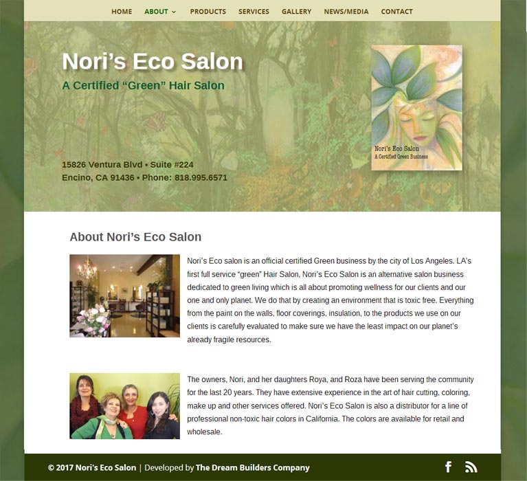 Nori's Eco Salon - Before Nori's Eco Salon - Before