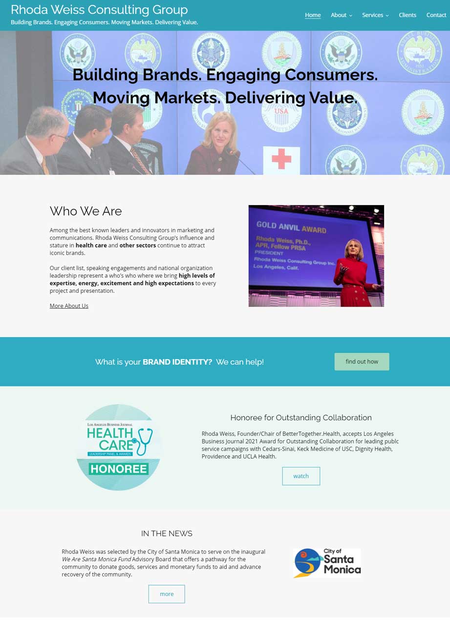 Rhoda Weiss Consulting Group Rhoda Weiss Consulting Group