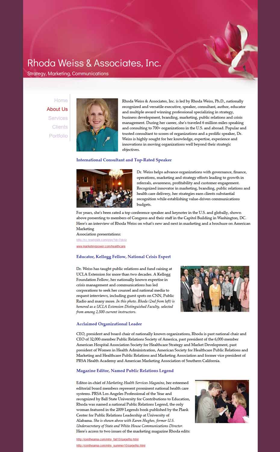 Rhoda Weiss Consulting Group Rhoda Weiss Consulting Group