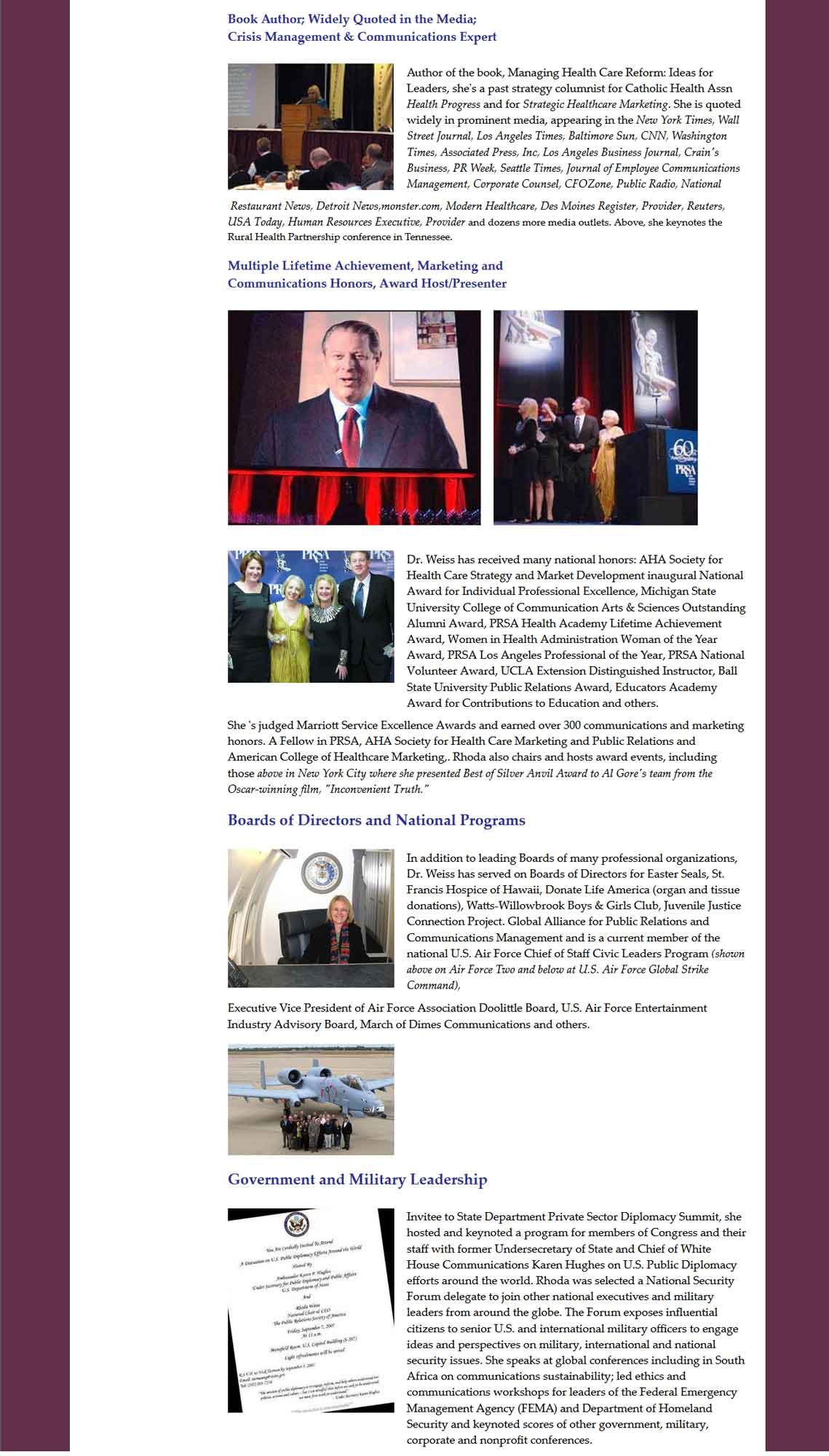 Rhoda Weiss Consulting Group Rhoda Weiss Consulting Group