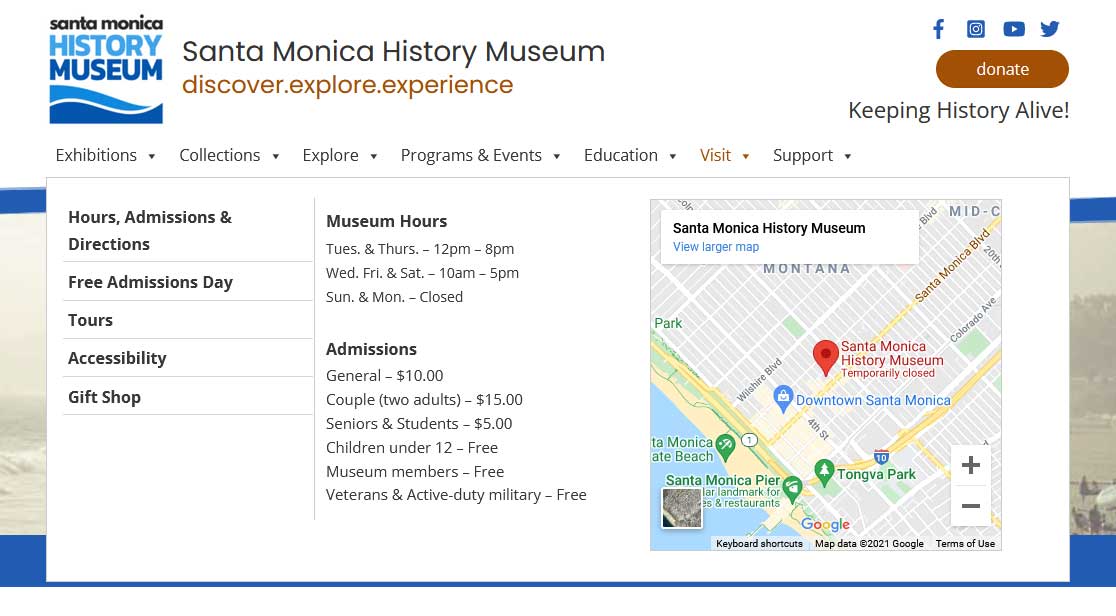 Santa Monica History Museum Santa Monica History Museum