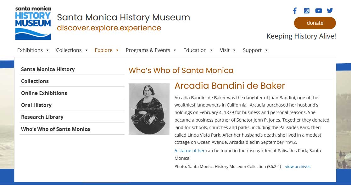 Santa Monica History Museum Santa Monica History Museum