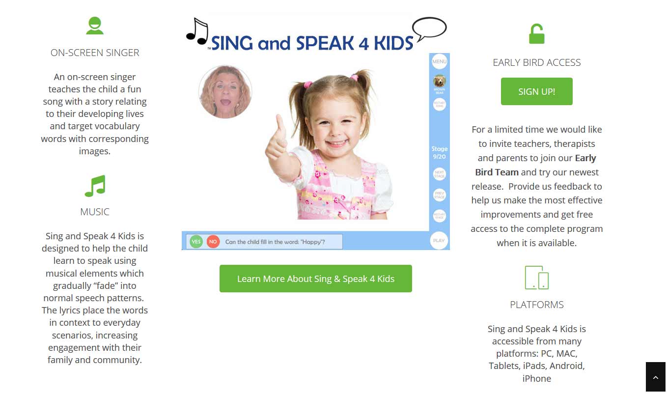 Sing & Speak 4 Kids Sing & Speak 4 Kids