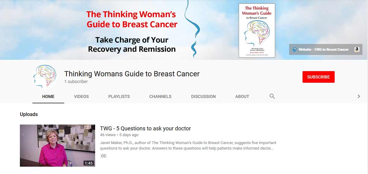The Thinking Woman's Guide to Breast Cancer The Thinking Woman's Guide to Breast Cancer